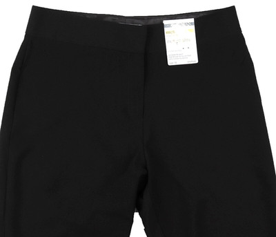 M&S Womens Marks & Spencer Black Slim Trousers Size 16 14 12 10
