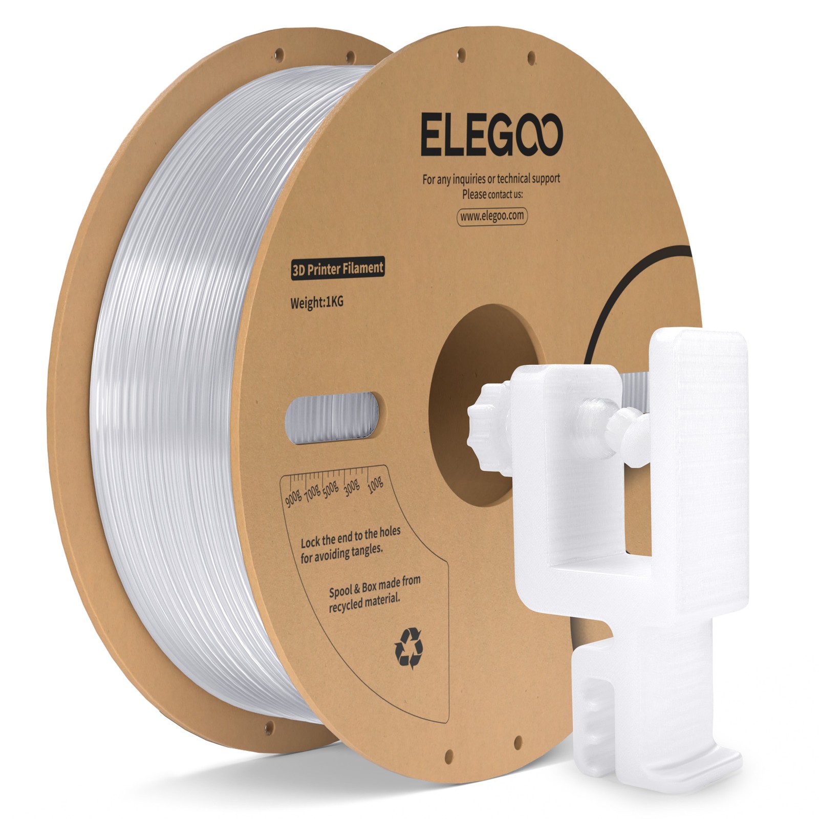 ELEGOO 1.75mm ASA PLA PLA+ RAPID PETG SILK ABS MATTE TPU 95A BASIC Filament