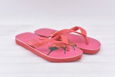 Womens Havaianas Classic Flip-Flop Sandals - Pink/Red Picante Size 6 EU 37-38