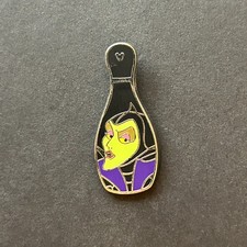 DL Maleficent - Bowling Pin Villains - Hidden Mickey Lanyard - Disney Pin 65469