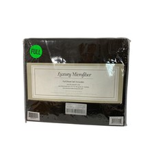 Luxury Microfiber Full Sheet Set New Dark Chocolate
