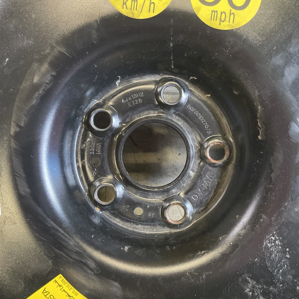 VW SEAT SKODA Reserverad Notrad T145/85R18 103M T010 18“ 5QF601027Q/S  - Bild 4 von 4