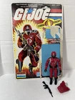 GI Joe Hasbro 1985 Crimson Guard V1 Complete With Full Backcard
