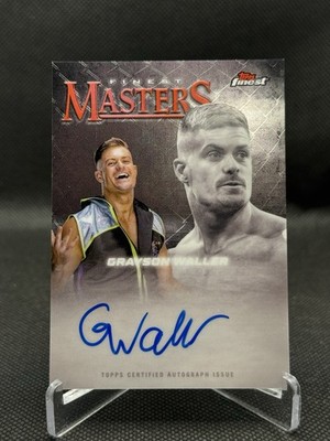 2025 Topps Finest Grayson Waller Finest Masters Autograph #FM-GWL