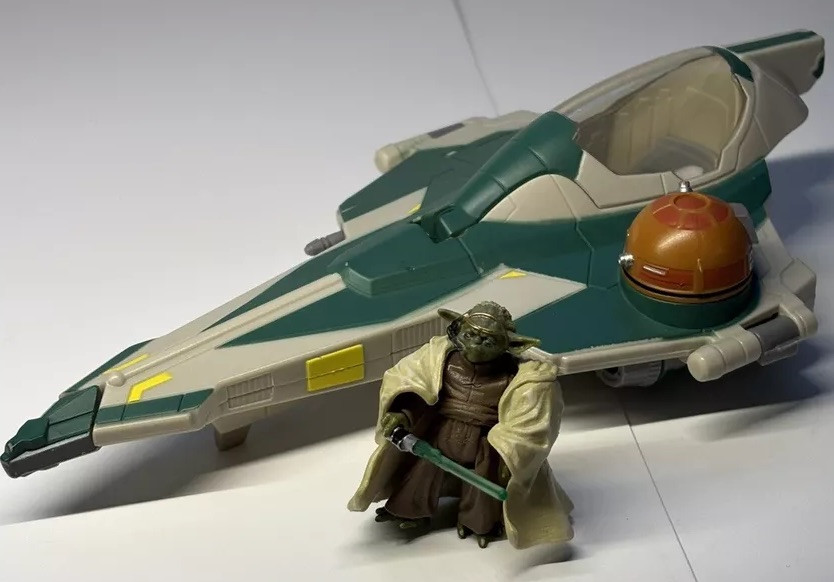 Yoda's Jedi Fighter Star Wars Clone Wars 3.75
