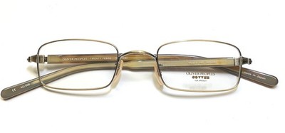 Oliver Peoples Arnaldo AG/008 Eyeglasses Glasses Antique Gold 46-21-140 Petite