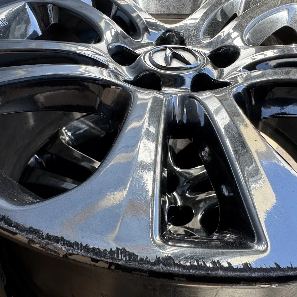 Chrome Acura RDX ZDX 2008 2009 2010 2011 2012 2013 19" Factory OEM Wheel Rim - Image 3 of 4