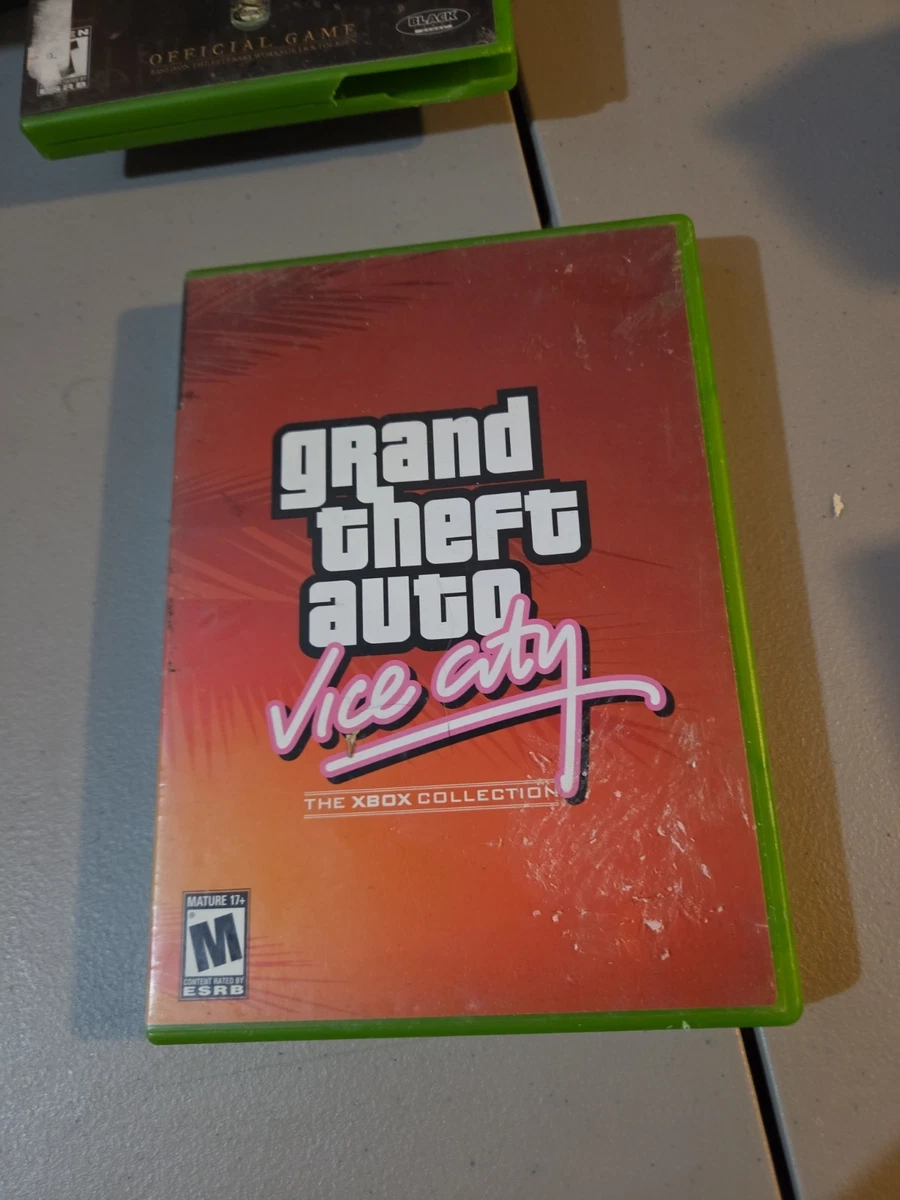 Grand Theft Auto: Vice City Microsoft Xbox Video Games for sale | eBay