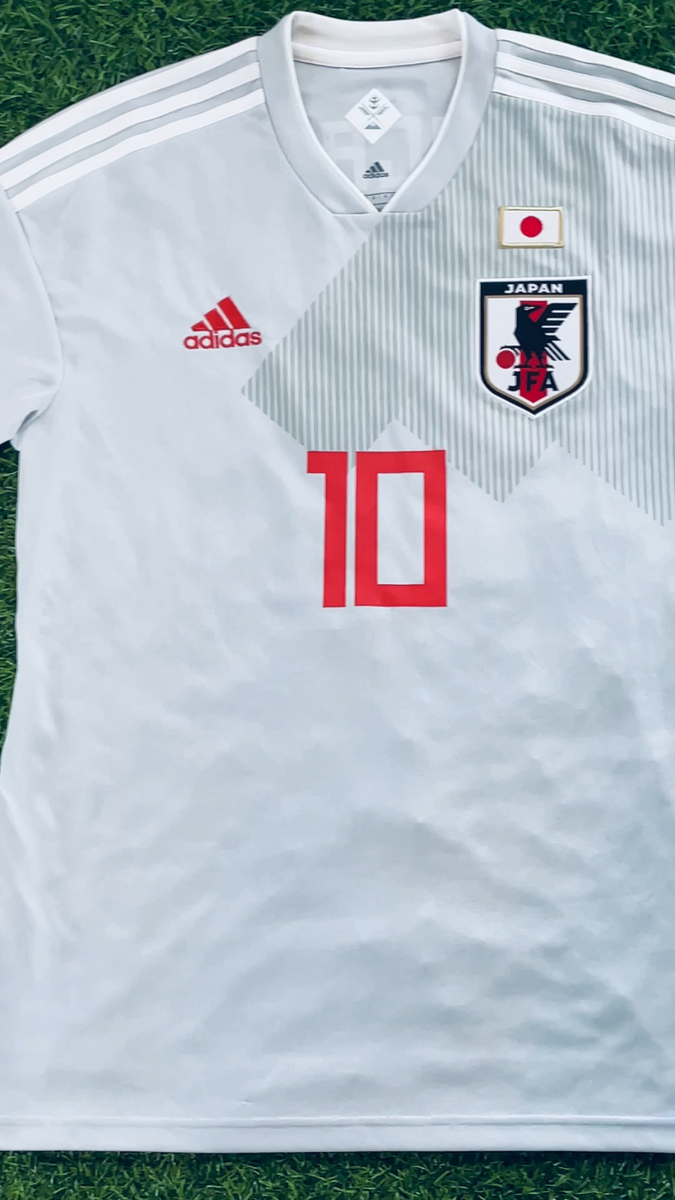 Shinji Kagawa - Japan 2018 Official Away Jersey Shirt Kit - JPN XL