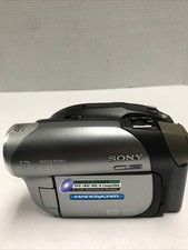 Sony Handycam DCR-DVD203 DVD Camcorder 12x Optical Zoom Untested Battery