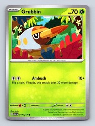 Grubbin 017/217 Ascended Heroes Common Pokémon Card