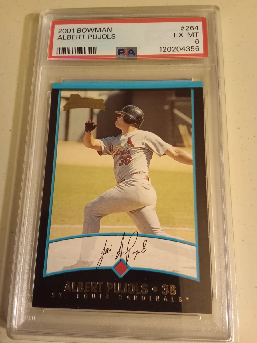 Bowman Albert Pujols Rookie Baseball Sports Trading Cards