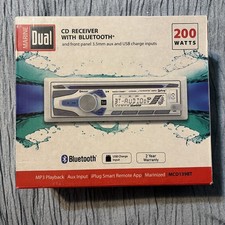 Dual Marine Radio CD Receiver Bluetooth 200 Watt model MCD139BT USB MP3 iPlug