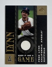 2007 Upper Deck SP Legendary Cuts #WG-FL Fred Lynn Relic AR142