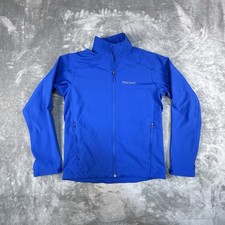 Marmot Gravity Jacket Mens Large Blue Softshe...