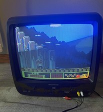 MAGNAVOX CD130MW9 13 CRT TV/DVD Player Retro Gaming W/ Remote DVD Tray Wont Open