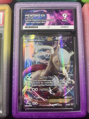 Pokemon Mewtwo EX Black Star Promo TCG Card XY125 ACE 9