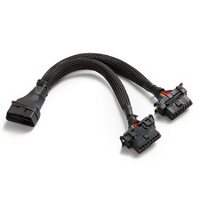 OBD2 Y Splitter Extension Adapter Cable 16 Pin 1FT