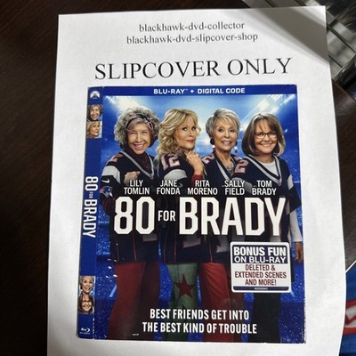80 for Brady (Blu-ray, 2023) Slipcover Only - No Disc