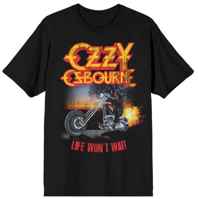 Ozzy Osbourne T-Shirt Herren Life Wont Wait schwarz