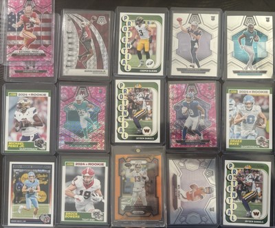 2024 mosaic football Malik Nabors RC Pink 306 + 2 Jayden s  bowers Red +