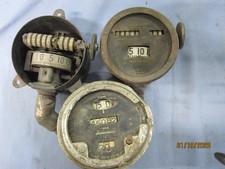 Antique Vintage 1910-1920s Stewart Warner Speedometer Brass Era Group Of 3