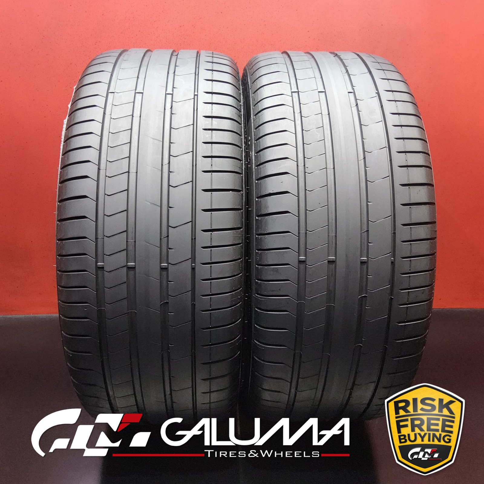 Set of 2 Tires Pirelli P-Zero (PZ4) ★ RunFlat XL 275/35/21 103Y No Repairs 98457