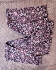 Cuddl Duds ClimateRight Women s Lounge Set L/G Purple Fair Isle Long Sleeve