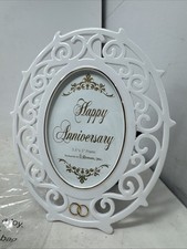 Roman Inc. 3.5  x 5  General Anniversary Photo Frame NEW in Box - 176