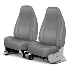 Saddleman 778283-14 Leatherette 1st Row Gray Custom Seat Covers