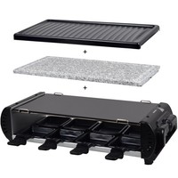 8Er 3In1 Glasraclette | Tischgrill | Set | PfäNnchen | Emailliert Sitten