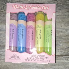 Studio Selection Bath Salts Set Multicolor 5 Scents 2.29 oz Each Unisex