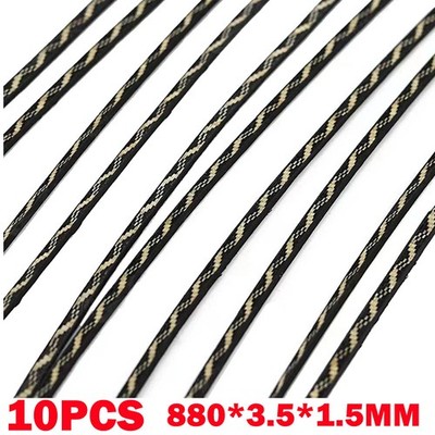 10Pcs 880mm Guitar Strip Binding Flexible Purfling Inlay For Luthier Wood 34''