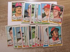 Old Baseball Card Lot - 30 Different 1976 Traded Topps with 250T Jenkins  -VG-Ex