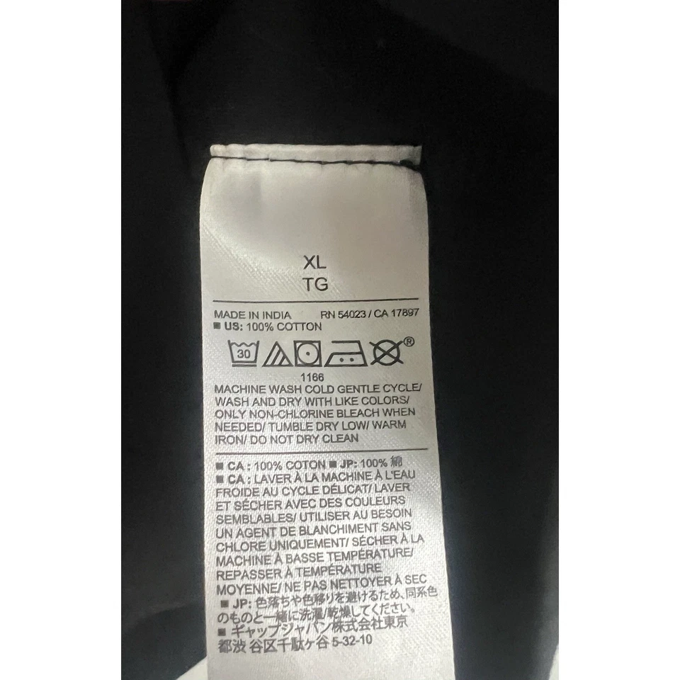 Chaqueta pulóver para mujer Banana Republic 1/4 cremallera XL negra 100 % algodón ligera Foto 3 de 4