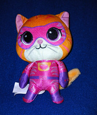 Disney Junior Super Kitties Plush / Stuffed GINNY- 7 Buddy Bitsy Sparks Toy Cat