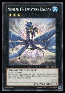 Yugioh Number 17 Leviathan Dragon | eBay