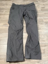 Milwaukee Work Pants Mens Gray Cargo Utility Carpenter Tool Pants 36x32