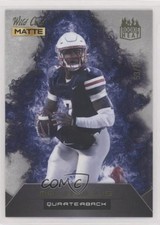 2022 Wild Card MATTE Rookie Heat Silver - Blue Flames 53/75 Malik Willis RC 1y1. rookie card picture