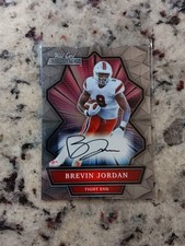 2021 Wild Card Alumination Brevin Jordan Rookie RC Auto Miami Texas Houston. rookie card picture