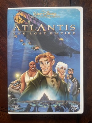 Atlantis: The Lost Empire 2001 DVD Full Dvd In Box All Promotional Material Incl