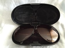 Vintage Porsche Design by Carrera 5621 Large Sunglasses 2 Lens Sets Case