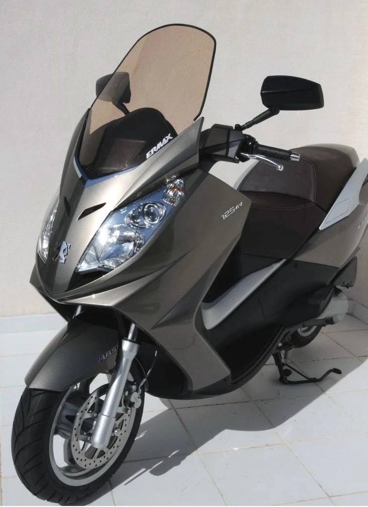 Pare-brise Ermax 61 cm le confort absolu pour vos trajets en Satelis 125