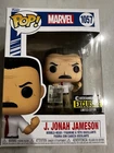 Funko POP EXCLUSIVE J John Jonah Jameson #1057 Marvel Spider-Man Vinyl Figure