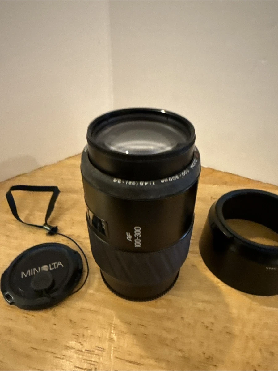 Minolta 100-300mm f/4.5-5.6 Camera Lenses for sale | eBay