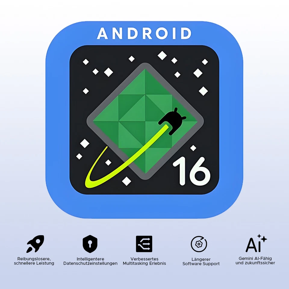 DOOGEE TabG6 Android 16 AI Tablet 30GB+256GB 11 Zoll 8000mAh Widevine L1 5G WiFi - Bild 2 von 4