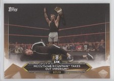 2020 Topps WWE NXT Bronze Moustache Mountain Takes Out Imperium #20 2o7
