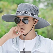Breite Krempe Sonnenhut UV-Schutz Bucket Cap ...