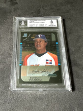 Edison Edinson Volquez 2005 Bowman Chrome Draft #BDP134 BGS 8