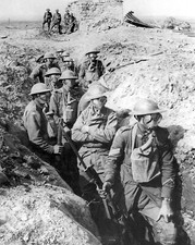 Australian Infantry with Gas Mask World War I 8x10 WWI WW1 Photo 80